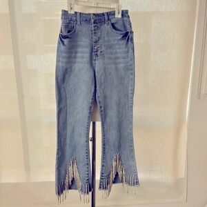 Forever 21 EUC Rhinestones Jeans